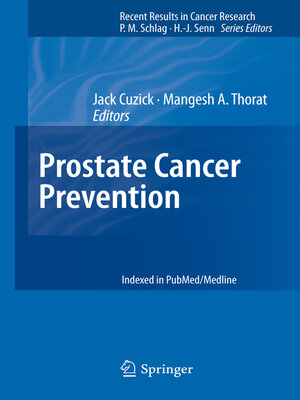 cover image of Prostate Cancer Prevention